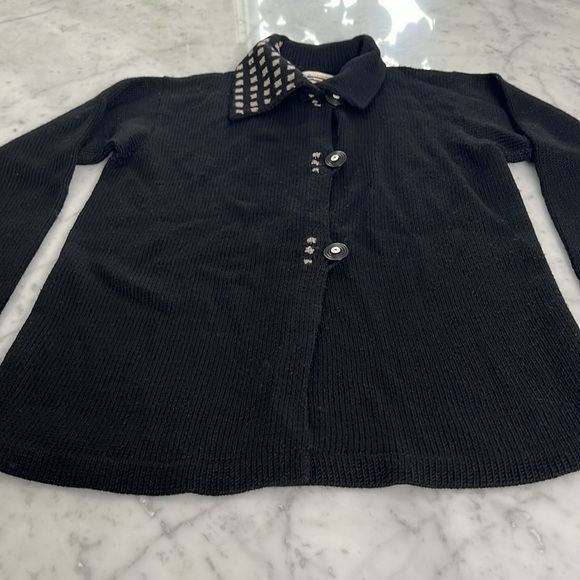 Sandra Miller Luxury Fibers Knit Cardigan Sweater - Picture 4 of 12